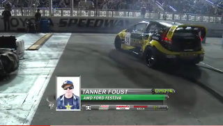 Illustration for article titled Foust Bends Block Over Knee At Grid, Spanks Him Silly